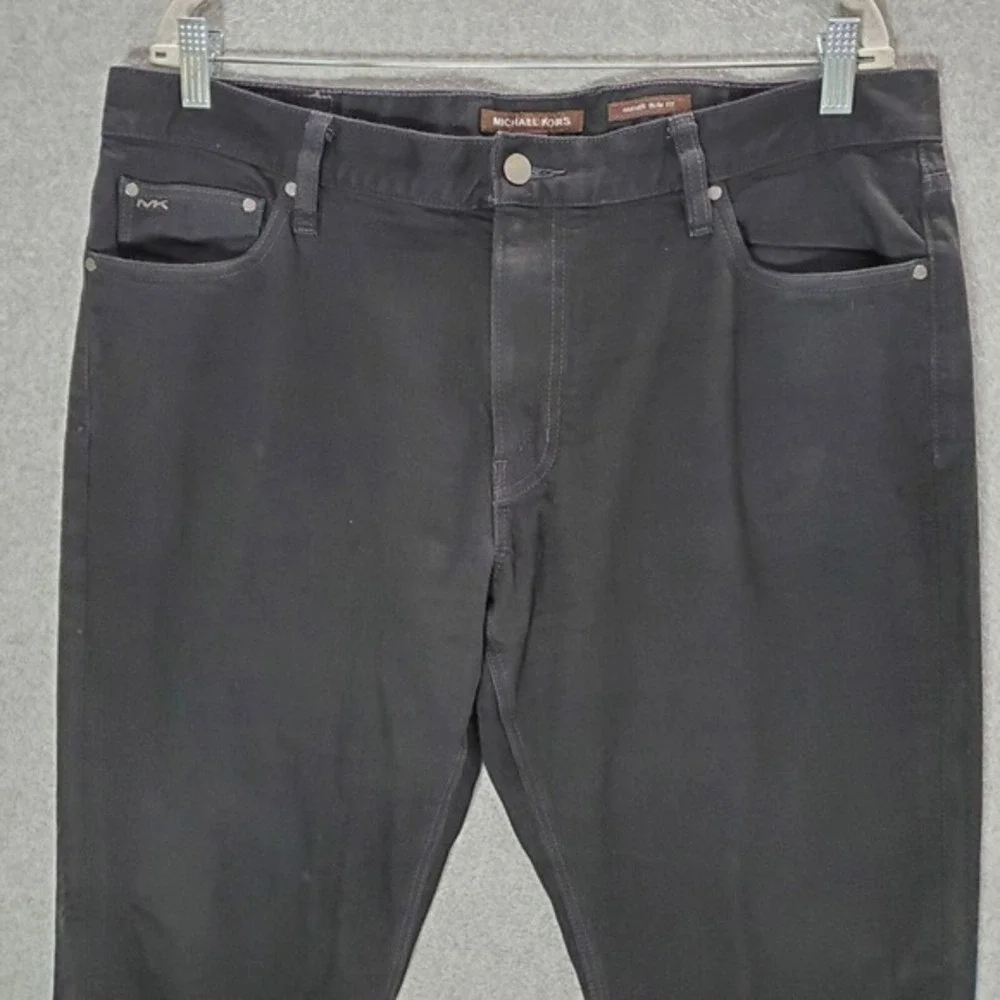 Michael Kors Men Jeans  36x32 Black Parker Slim Fit American Mill Denim‎